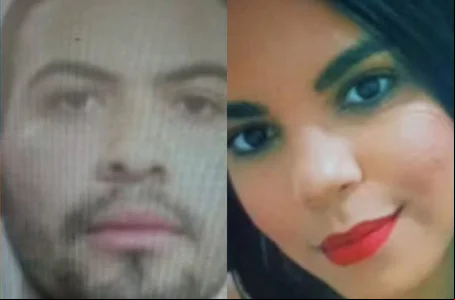 Matheus Soares Magalhães Tajra e a enfermeira Victória Lorrane de Oliveira Seabra