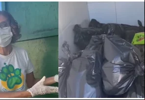APIPA denuncia falta de coleta de lixo em abrigo com mais de 300 animais em Teresina