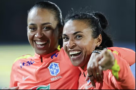 Marta e Adriana chamam torcida do CAP para jogo do o