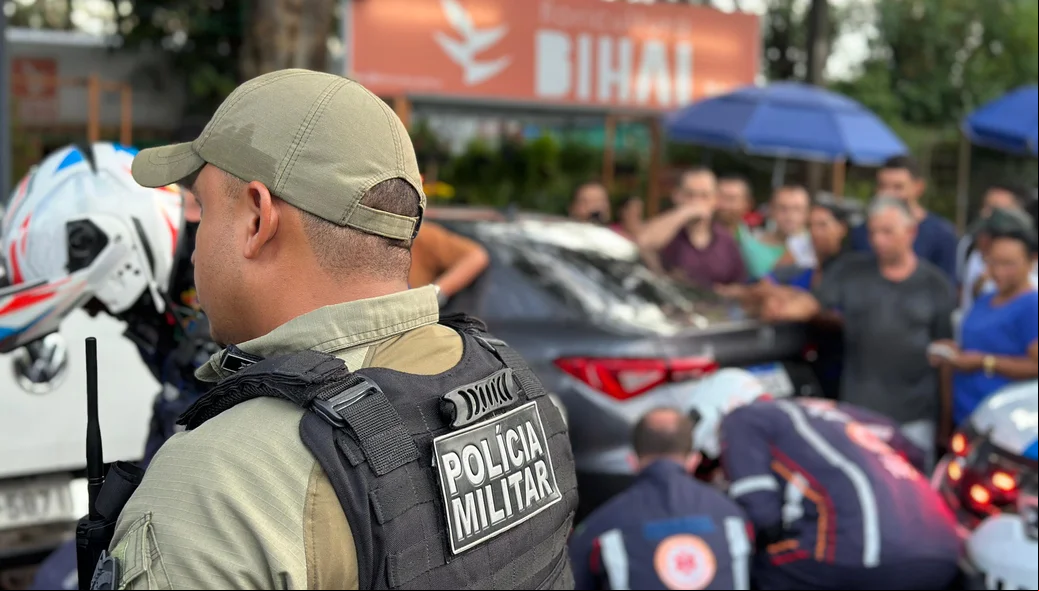 Polícia Militar acionou o SAMU